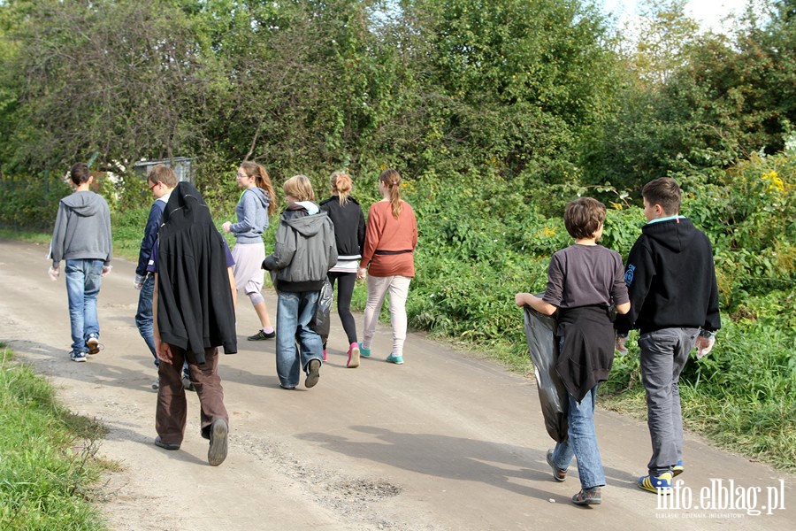 Akcja Sprztanie wiata - Polska 2013 w elblskich szkoach, fot. 5