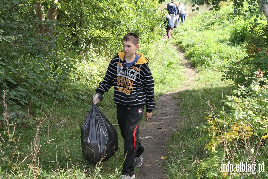 Akcja Sprztanie wiata - Polska 2013 w elblskich szkoach, fot. 14