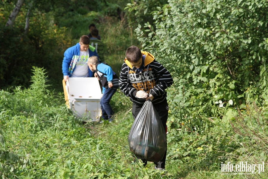 Akcja Sprztanie wiata - Polska 2013 w elblskich szkoach, fot. 19