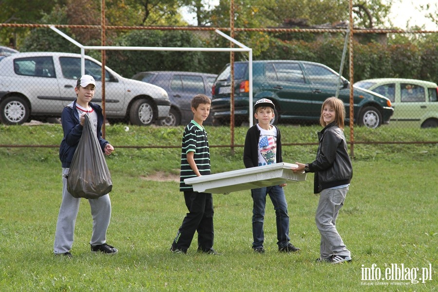 Akcja Sprztanie wiata - Polska 2013 w elblskich szkoach, fot. 20