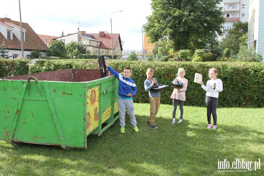 Akcja Sprztanie wiata - Polska 2013 w elblskich szkoach, fot. 25