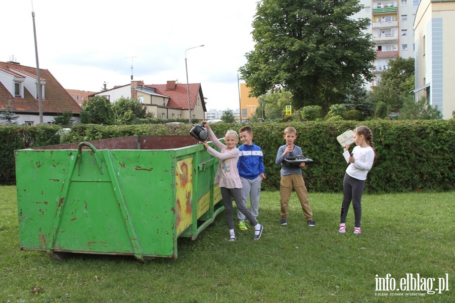 Akcja Sprztanie wiata - Polska 2013 w elblskich szkoach, fot. 27