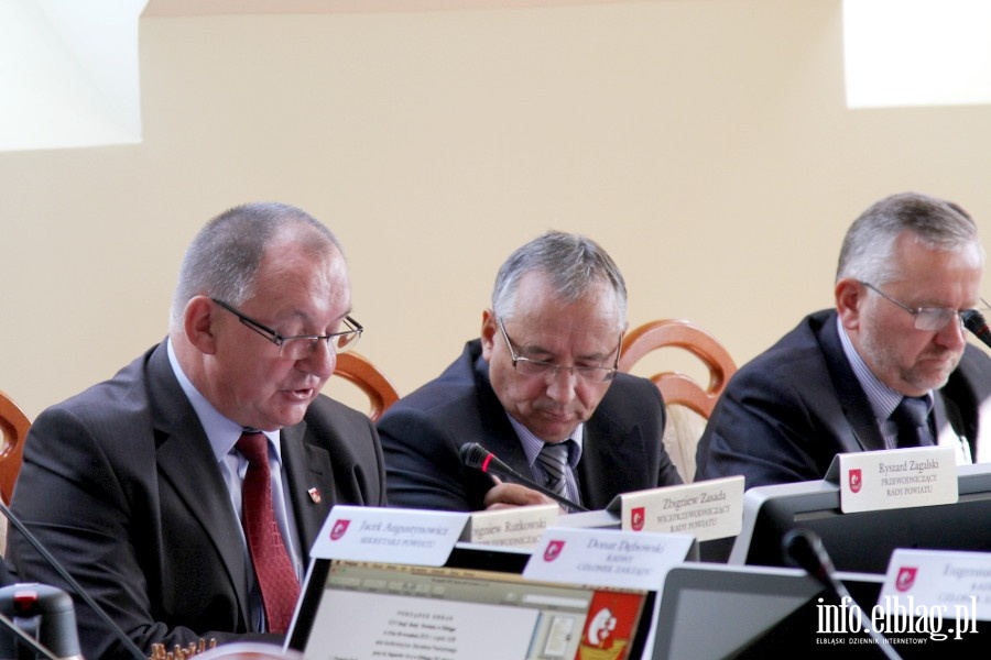 XXV Sesja Rady Powiatu , fot. 4