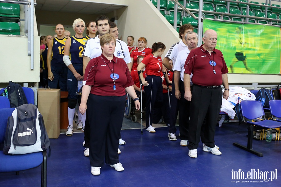 Mistrzostwa Europy w siatkwce na siedzco - fina kobiet (Ukraina-Rosja), fot. 1
