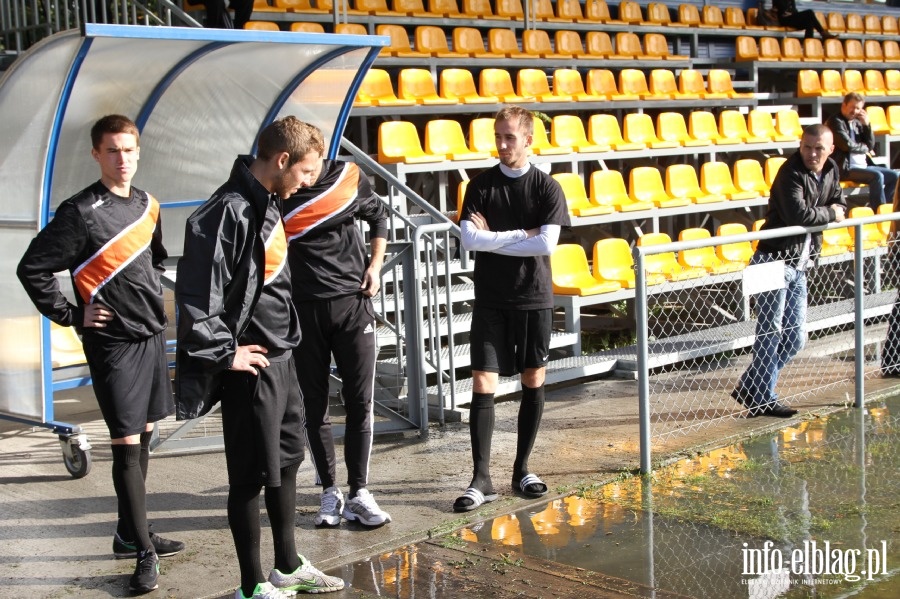 II liga: Olimpia Elblg - Concordia Elblg 1:1, fot. 2