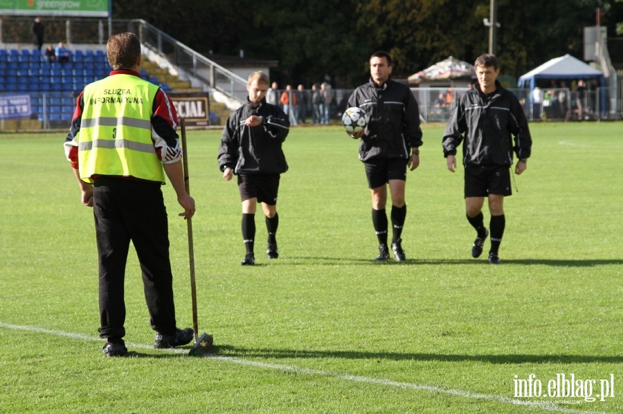 II liga: Olimpia Elbląg - Concordia Elbląg 1:1, fot. 7