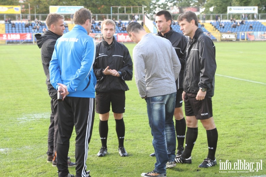 II liga: Olimpia Elblg - Concordia Elblg 1:1, fot. 8