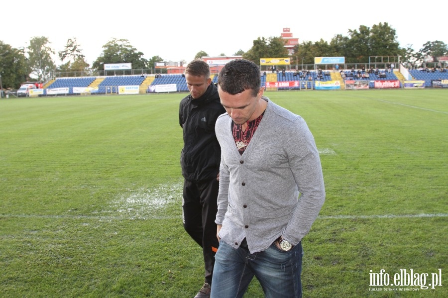II liga: Olimpia Elbląg - Concordia Elbląg 1:1, fot. 9