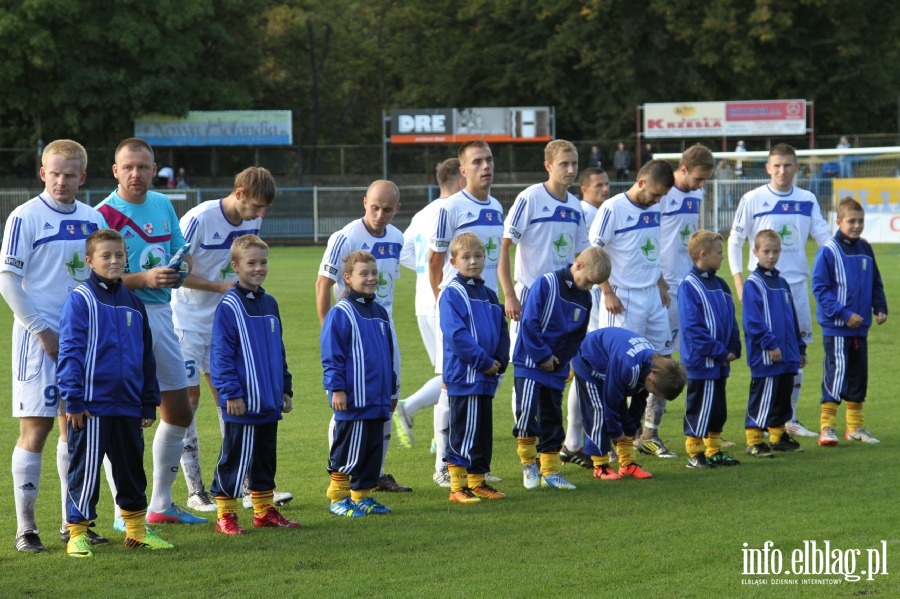 II liga: Olimpia Elbląg - Concordia Elbląg 1:1, fot. 14