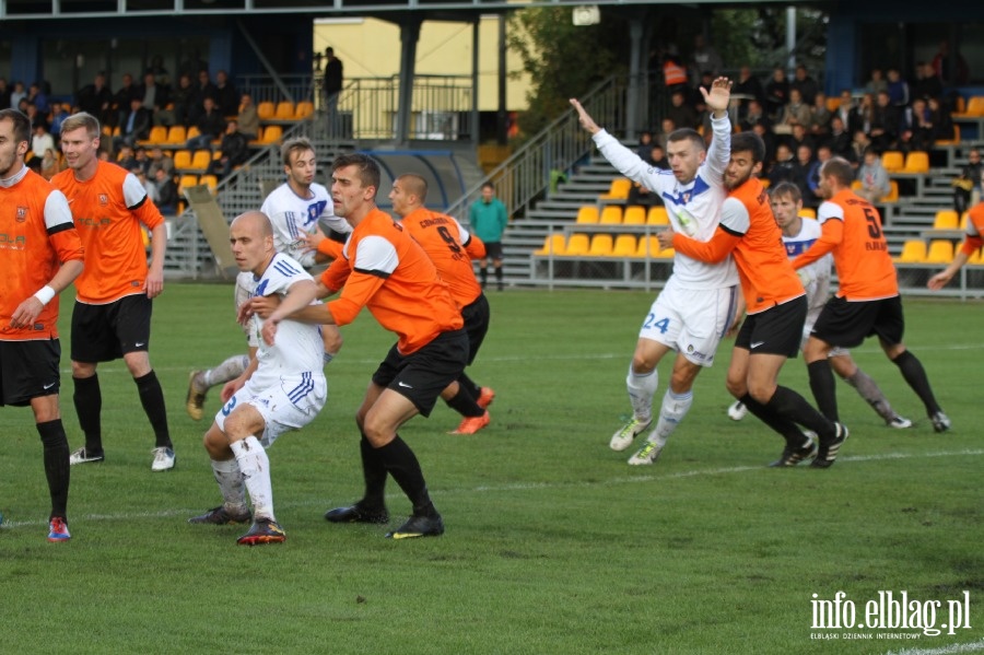II liga: Olimpia Elbląg - Concordia Elbląg 1:1, fot. 26