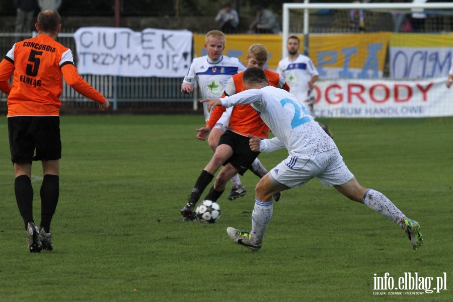II liga: Olimpia Elbląg - Concordia Elbląg 1:1, fot. 34