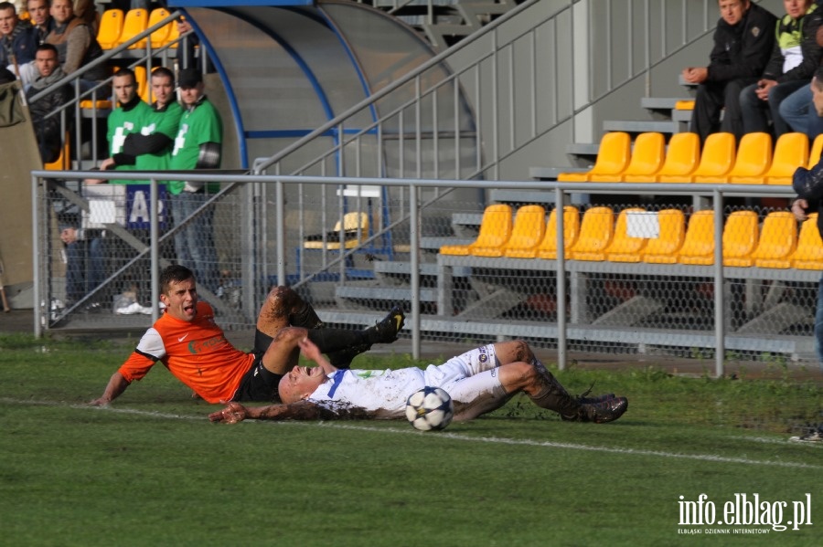 II liga: Olimpia Elbląg - Concordia Elbląg 1:1, fot. 40