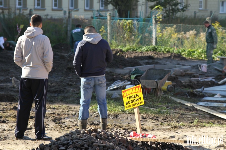 Budowa kreatywnego podwrka na ul. Wapiennej, fot. 2