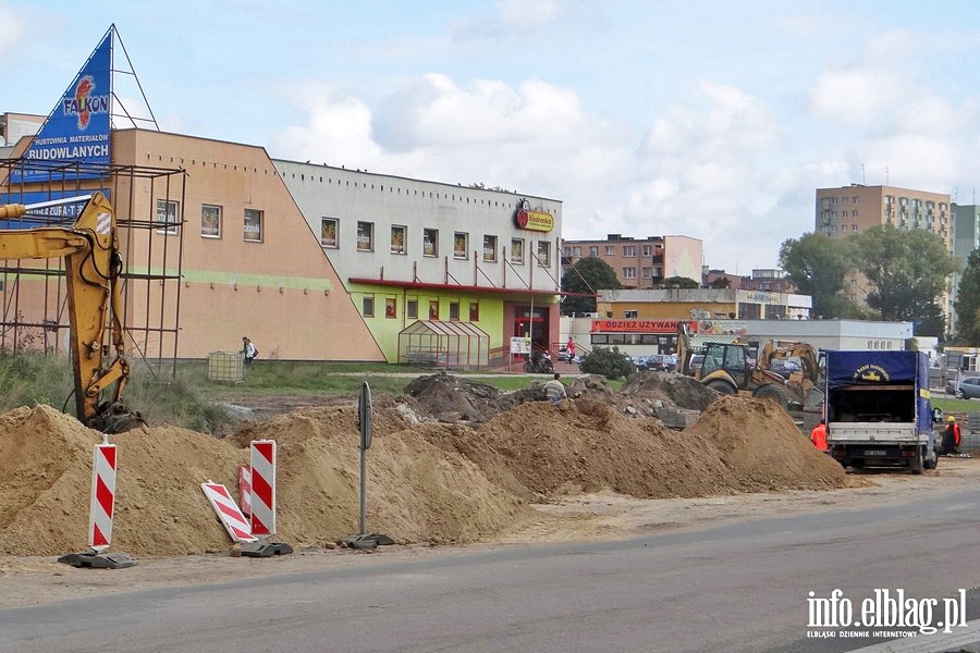 Remont wzdłuż arterii przy ulicy Nowowiejskiej, fot. 4