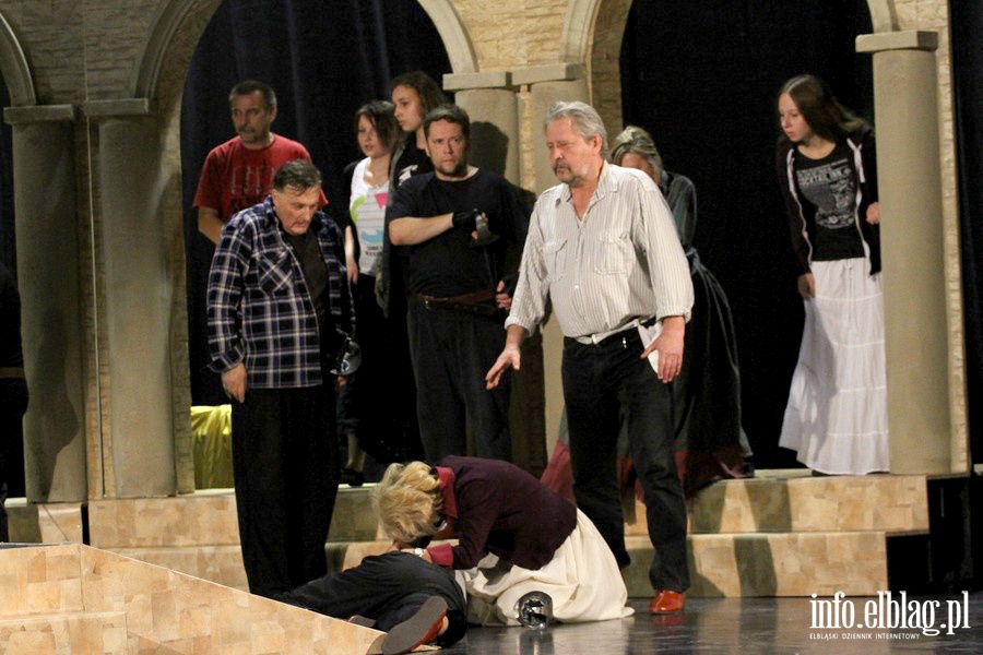 Romeo i Julia - próba generalna spektaklu w Teatrze im. Aleksandra Sewruka, fot. 31