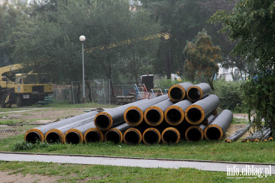 Wymiana rur na Zawadzie - wrzesie i padziernik 2013, fot. 1