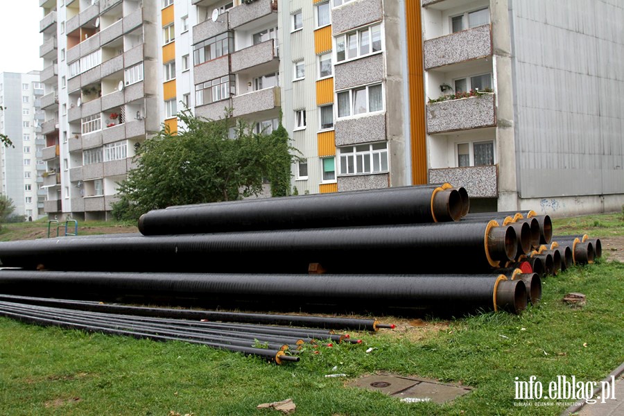 Wymiana rur na Zawadzie - wrzesie i padziernik 2013, fot. 2