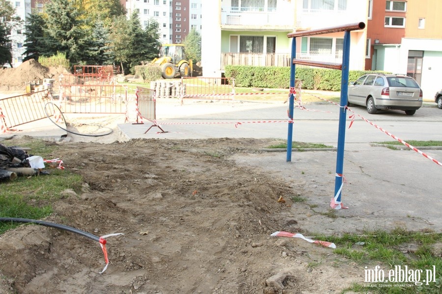 Wymiana rur na Zawadzie - wrzesie i padziernik 2013, fot. 43