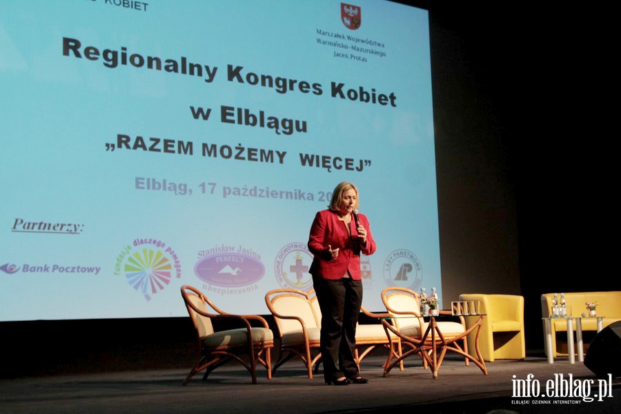 Regionalny Kongres Kobiet Warmii i Mazur pt. RAZEM MOŻEMY WIĘCEJ, fot. 11