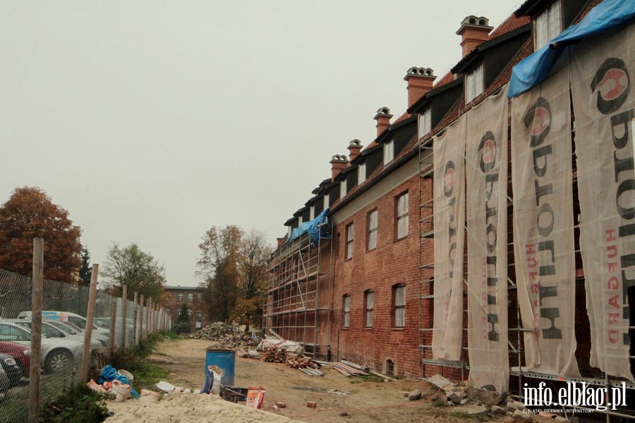 Remont w Muzeum Archeologiczno-Historycznym - październik 2013r., fot. 34
