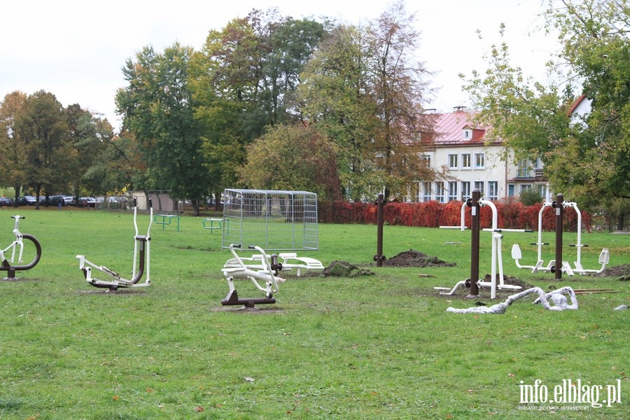 Monta urzdze siowych na zielecu przy ul. Mickiewicza, fot. 5