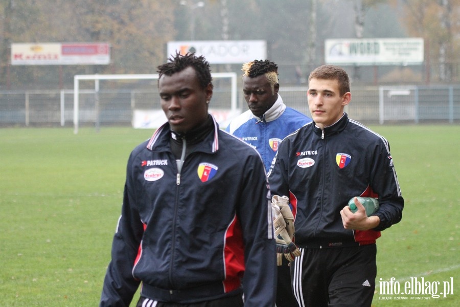 II liga: Olimpia Elblg - Limanovia Limanowa 0:1, fot. 1