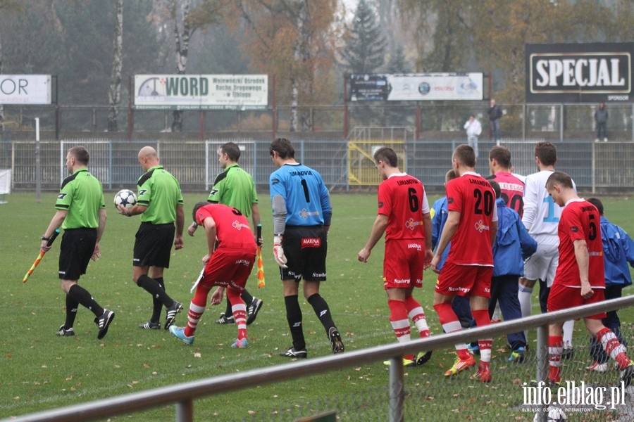 II liga: Olimpia Elblg - Limanovia Limanowa 0:1, fot. 2