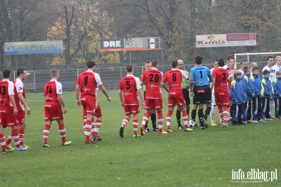 II liga: Olimpia Elblg - Limanovia Limanowa 0:1, fot. 3