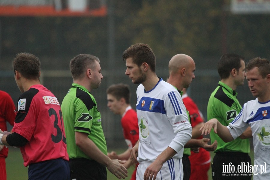 II liga: Olimpia Elblg - Limanovia Limanowa 0:1, fot. 4