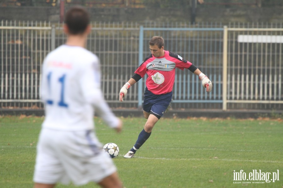 II liga: Olimpia Elblg - Limanovia Limanowa 0:1, fot. 5