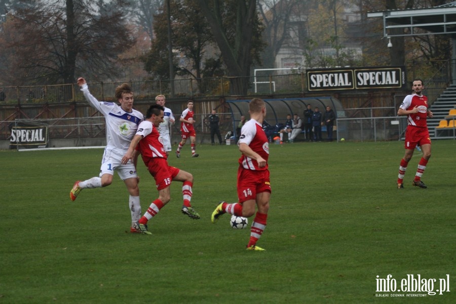 II liga: Olimpia Elblg - Limanovia Limanowa 0:1, fot. 14