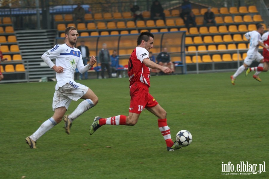II liga: Olimpia Elblg - Limanovia Limanowa 0:1, fot. 17