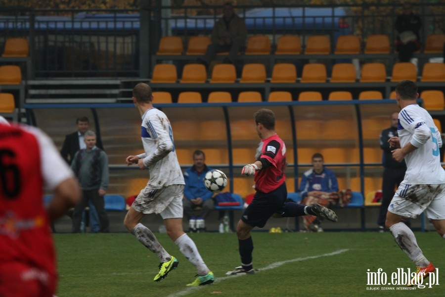 II liga: Olimpia Elblg - Limanovia Limanowa 0:1, fot. 26