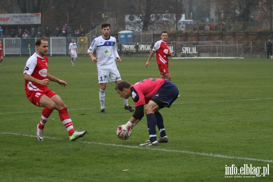 II liga: Olimpia Elblg - Limanovia Limanowa 0:1, fot. 28