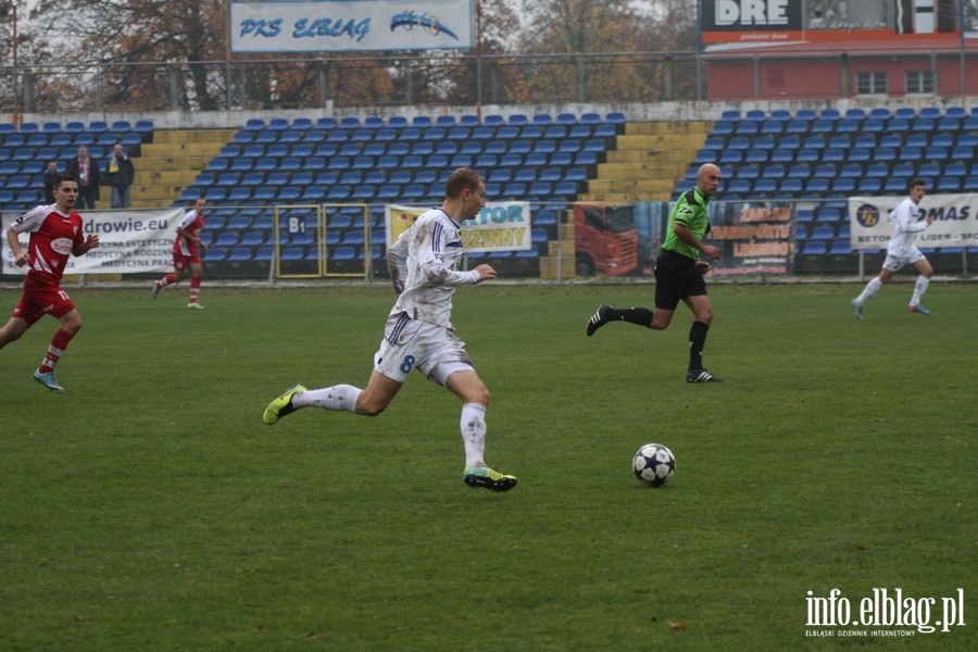 II liga: Olimpia Elblg - Limanovia Limanowa 0:1, fot. 32