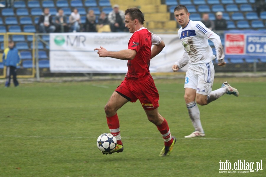 II liga: Olimpia Elblg - Limanovia Limanowa 0:1, fot. 37