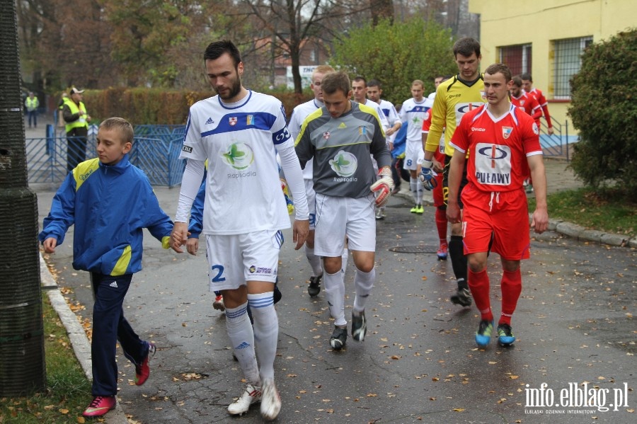 II liga: Olimpia Elblg - Wisa Puawy 2:1, fot. 2