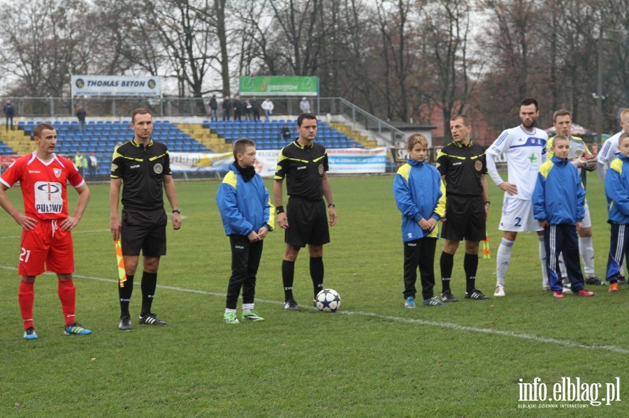 II liga: Olimpia Elblg - Wisa Puawy 2:1, fot. 3