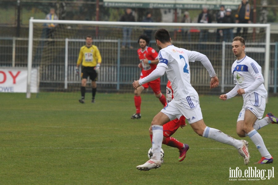 II liga: Olimpia Elblg - Wisa Puawy 2:1, fot. 7