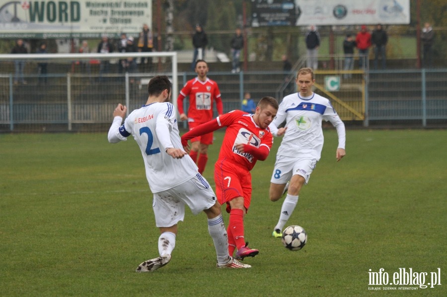 II liga: Olimpia Elblg - Wisa Puawy 2:1, fot. 9