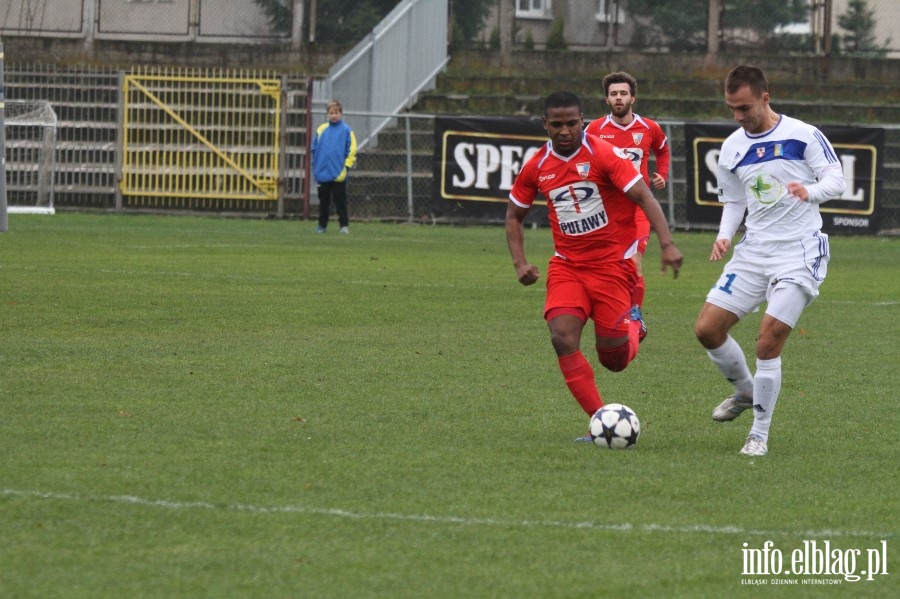 II liga: Olimpia Elblg - Wisa Puawy 2:1, fot. 12