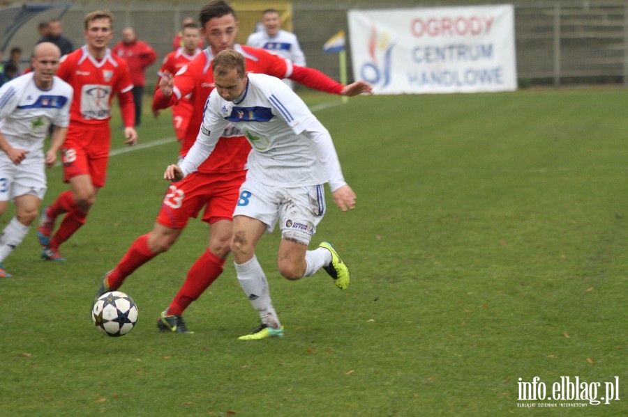 II liga: Olimpia Elblg - Wisa Puawy 2:1, fot. 13