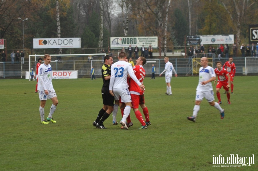 II liga: Olimpia Elblg - Wisa Puawy 2:1, fot. 17