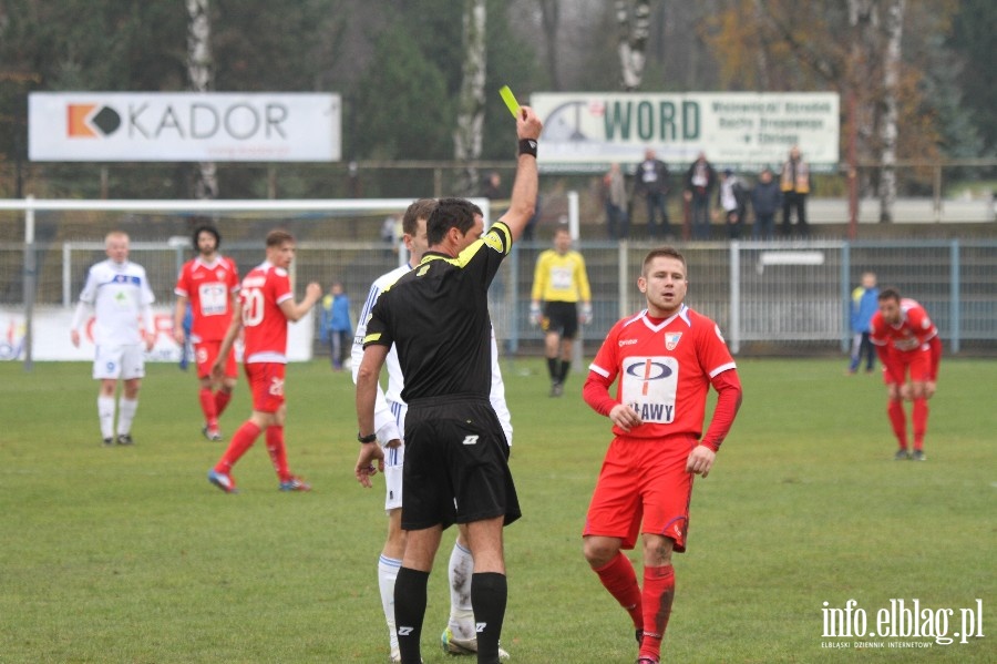 II liga: Olimpia Elblg - Wisa Puawy 2:1, fot. 20