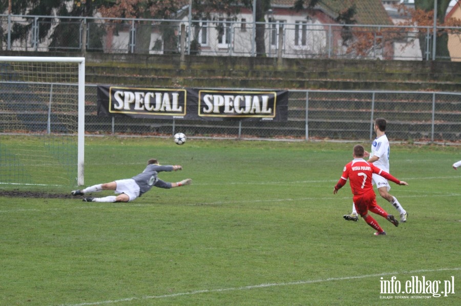 II liga: Olimpia Elbląg - Wisła Puławy 2:1, fot. 23