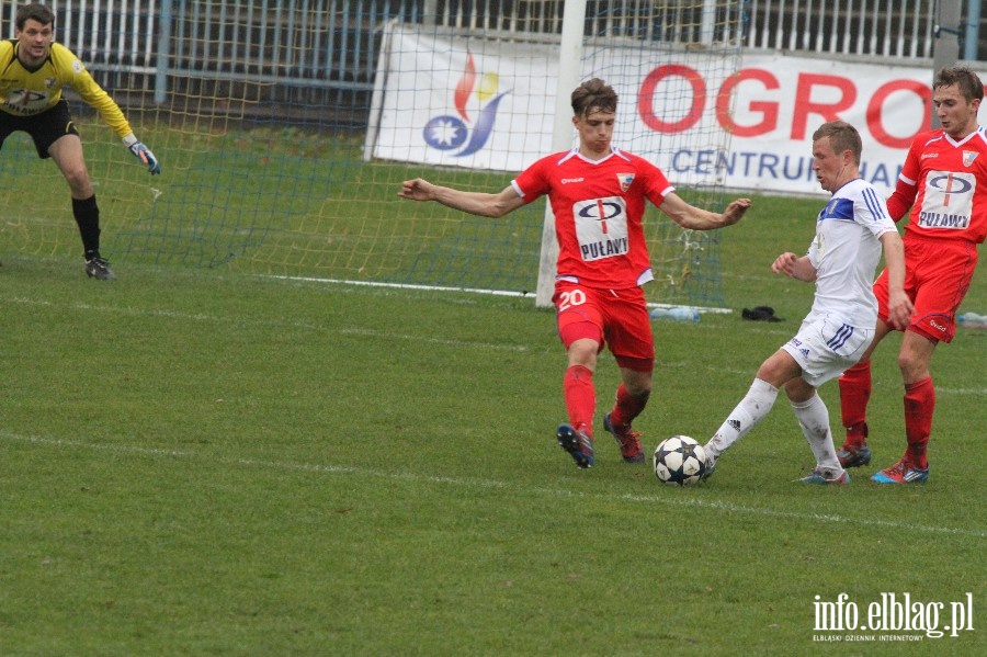 II liga: Olimpia Elblg - Wisa Puawy 2:1, fot. 25