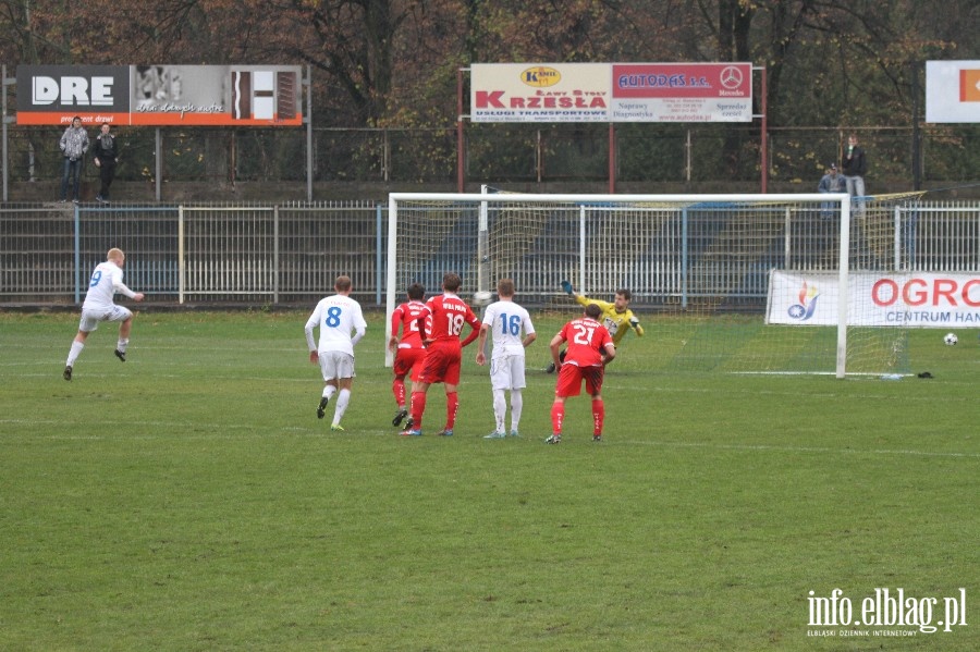 II liga: Olimpia Elblg - Wisa Puawy 2:1, fot. 27