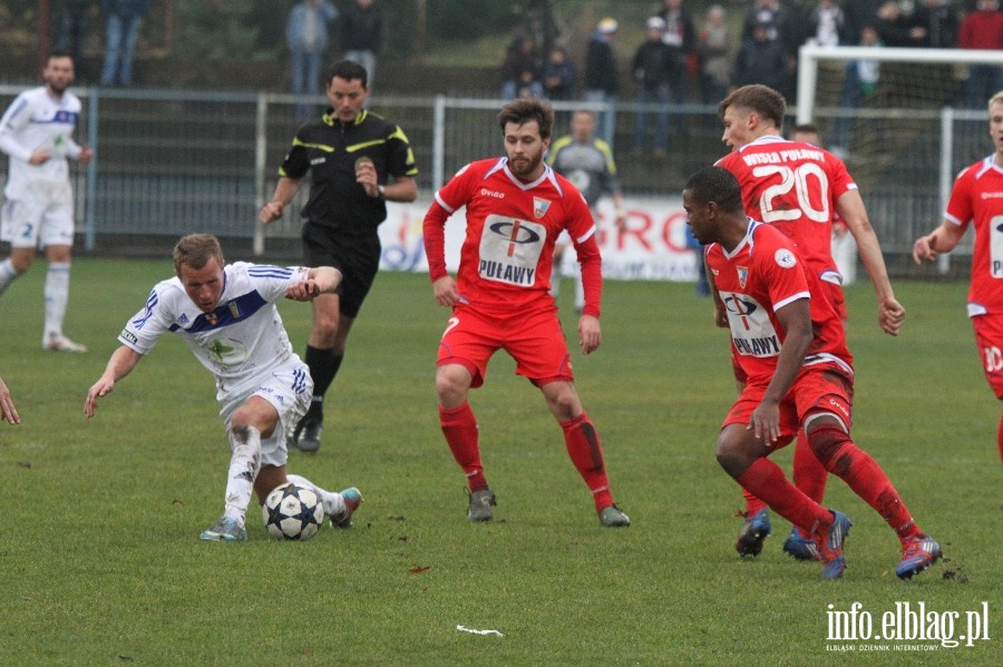 II liga: Olimpia Elblg - Wisa Puawy 2:1, fot. 37