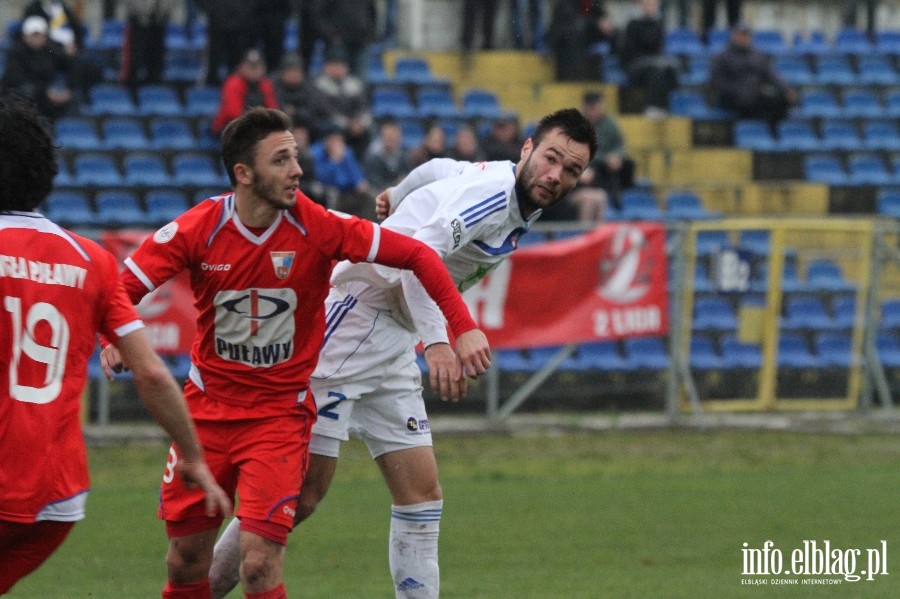 II liga: Olimpia Elblg - Wisa Puawy 2:1, fot. 38