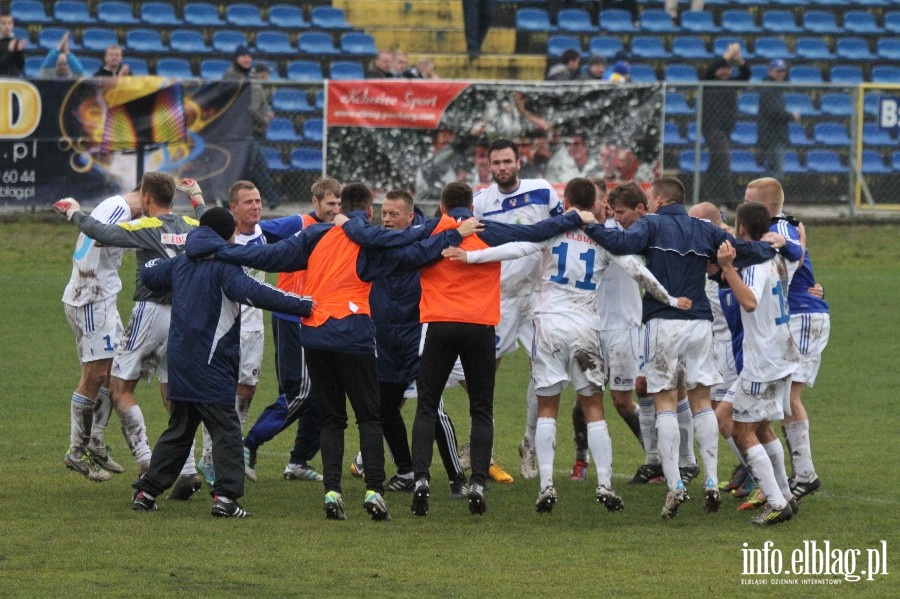 II liga: Olimpia Elblg - Wisa Puawy 2:1, fot. 43